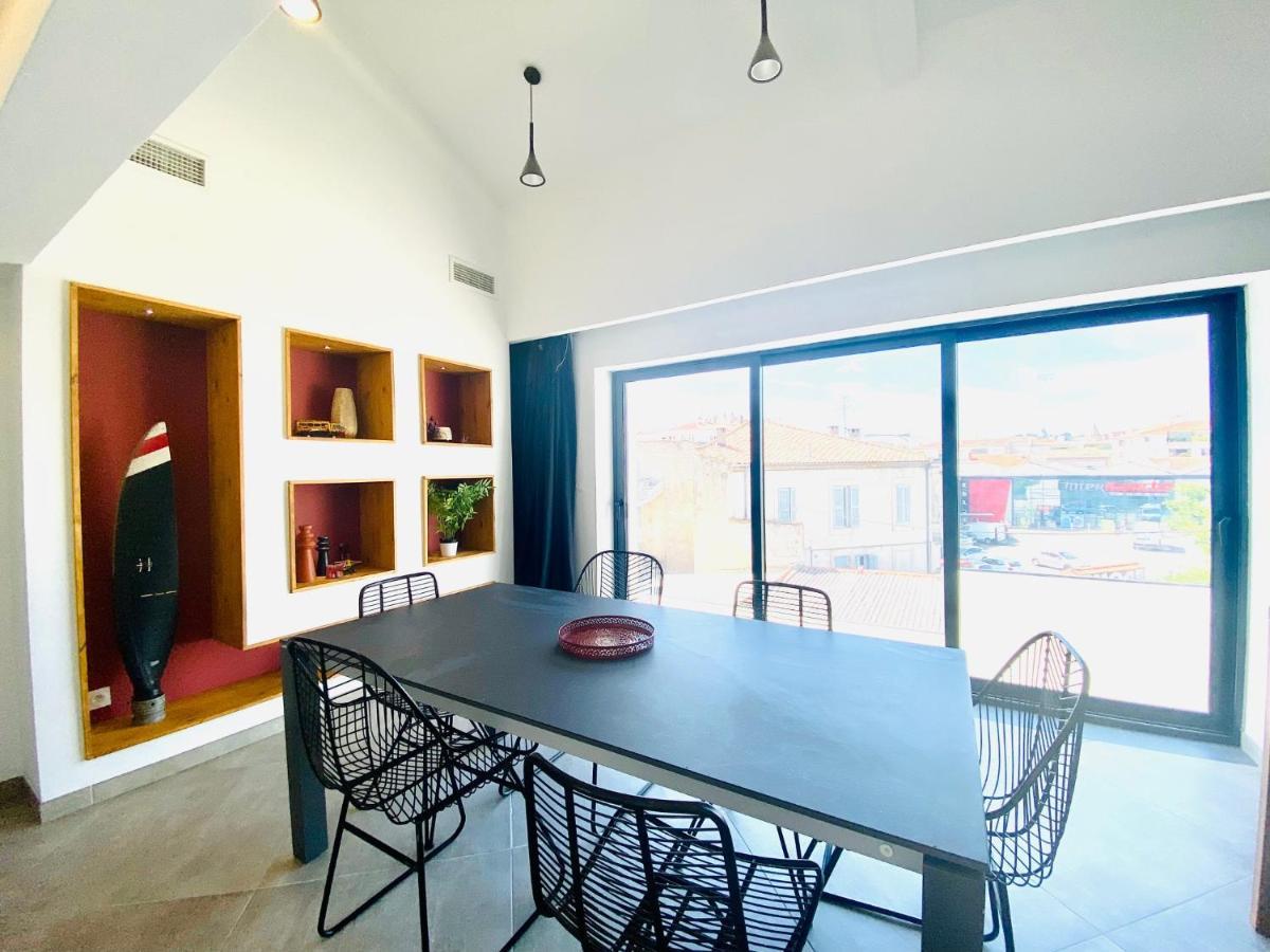 Duplex 120M2 Terrasse Vue Sur Nimesアパートメント エクステリア 写真